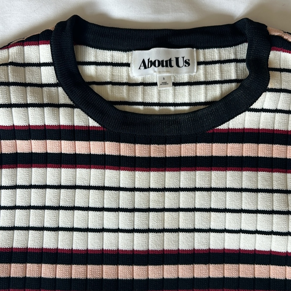 About Us Revolve Ribbed Top - Picture 4 of 4